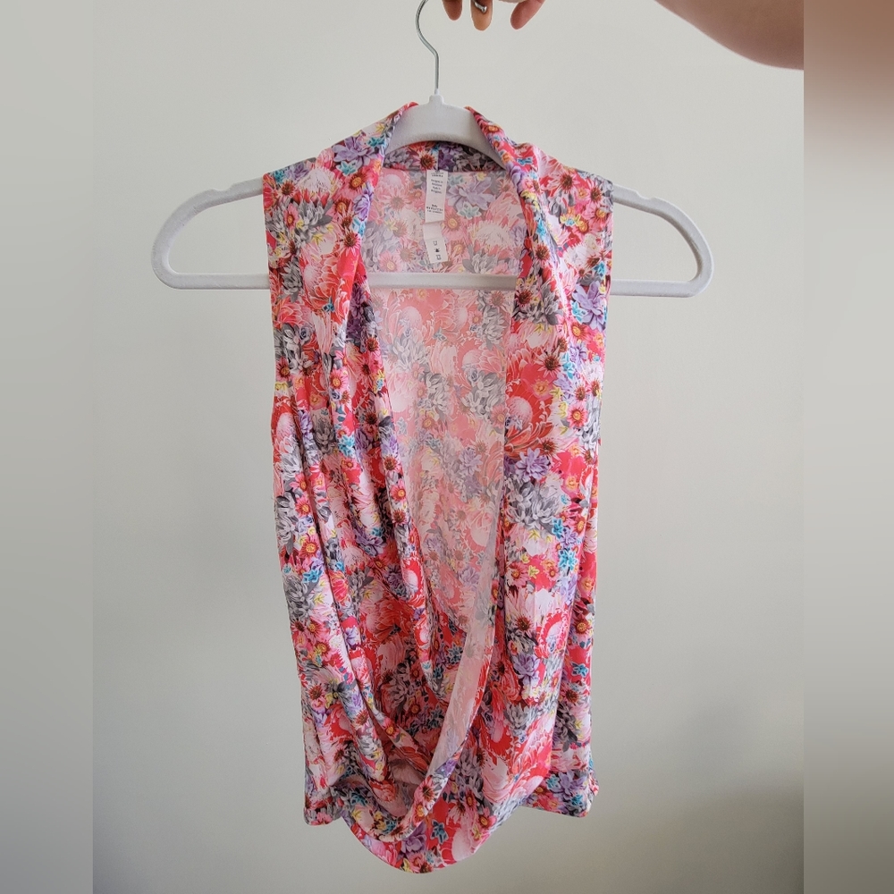 Lululemon floral tank top